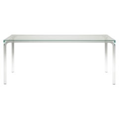 Glas Italia Oscar Square Table 190×190 cm (74.8x74.8 in) Glass - Piero Lissoni