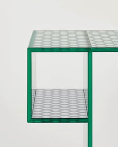 Glas Italia Robotin Coffee Table in Mirrored Glass by Patricia Urquiola