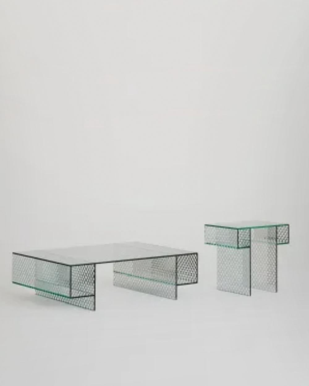 Glas Italia ROBOTIN Mesa baja de Patricia Urquiola Italiano en venta