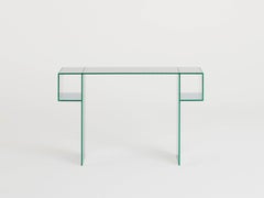 Glas Italia Robotin Rectangular Console in Mirrored Glass by Patricia Urquiola