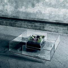 Glas Italia Seasons Low Table / Coffee table - Glass - Jean-Marie Massaud