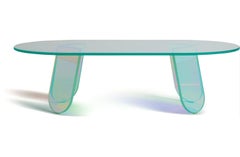 Glas Italia Shimmer Coffee Table 120 cm (47.2 in) in Glass by Patricia Urquiola