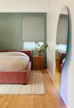 Glas Italia Shimmer Floor / Wall Mirror in Glass by Patricia Urquiola