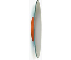 Glas Italia Shimmer Round Wall Mirror Ø60 cm (23.6 in) Glass - Patricia Urquiola