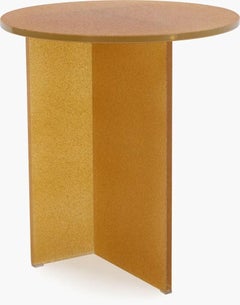 Glas Italia Simoon Coffee Table Ø45 cm (17.7 in) by Patricia Urquiola - Topaz