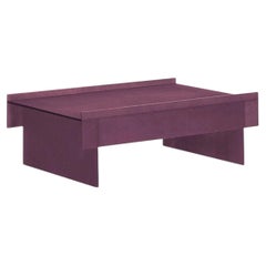 Glas Italia Simoon Coffee Table in Glass by Patricia Urquiola - Amethyst