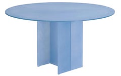 Glas Italia Simoon Round Table Ø 140 cm (55.1 in) in Glass by Patricia Urquiola