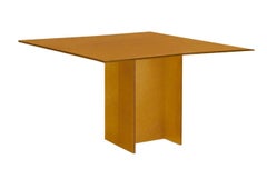 Glas Italia Simoon Square Table 160 cm (63 in) by Patricia Urquiola - Dark Topaz