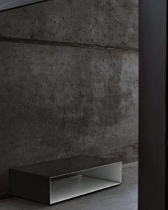 Glas Italia SiO2 Tunnel Low table by Piero Lissoni