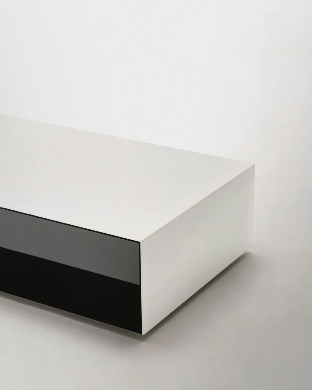 Modern Glas Italia SiO2 Tunnel Low table by Piero Lissoni For Sale