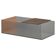 Glas Italia SPECTRUM Rechteckiger niedriger Tisch von Piero Lissoni