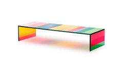 Glas Italia The Dark Side of the Moon Rechteckiger Couchtisch - Piero Lissoni