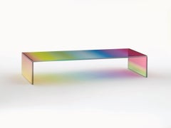 Glas Italia The Dark Side of the Moon Rectangular Coffee Table Piero Lissoni Sf.