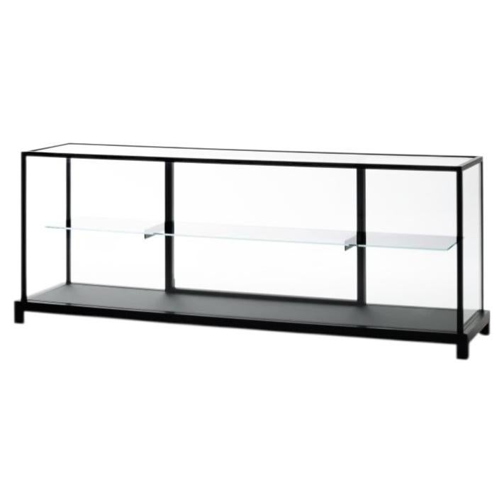 Glas Italia Wunderkammer Niedrige Vitrine 160 cm (63in) Glas - Piero Lissoni