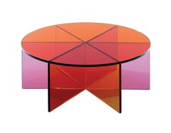 Glas Italia XXX Small Coffee Table Ø80×H30 cm (31.5×11.8 in) - Johanna Grawunder
