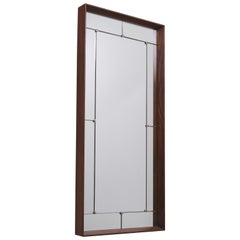 Glas 
Trä Hovmantorp, Rectangular mirror with border detail
