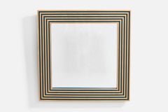 Glas & Trä, Wall Mirror, Birch, Sweden, 1960s