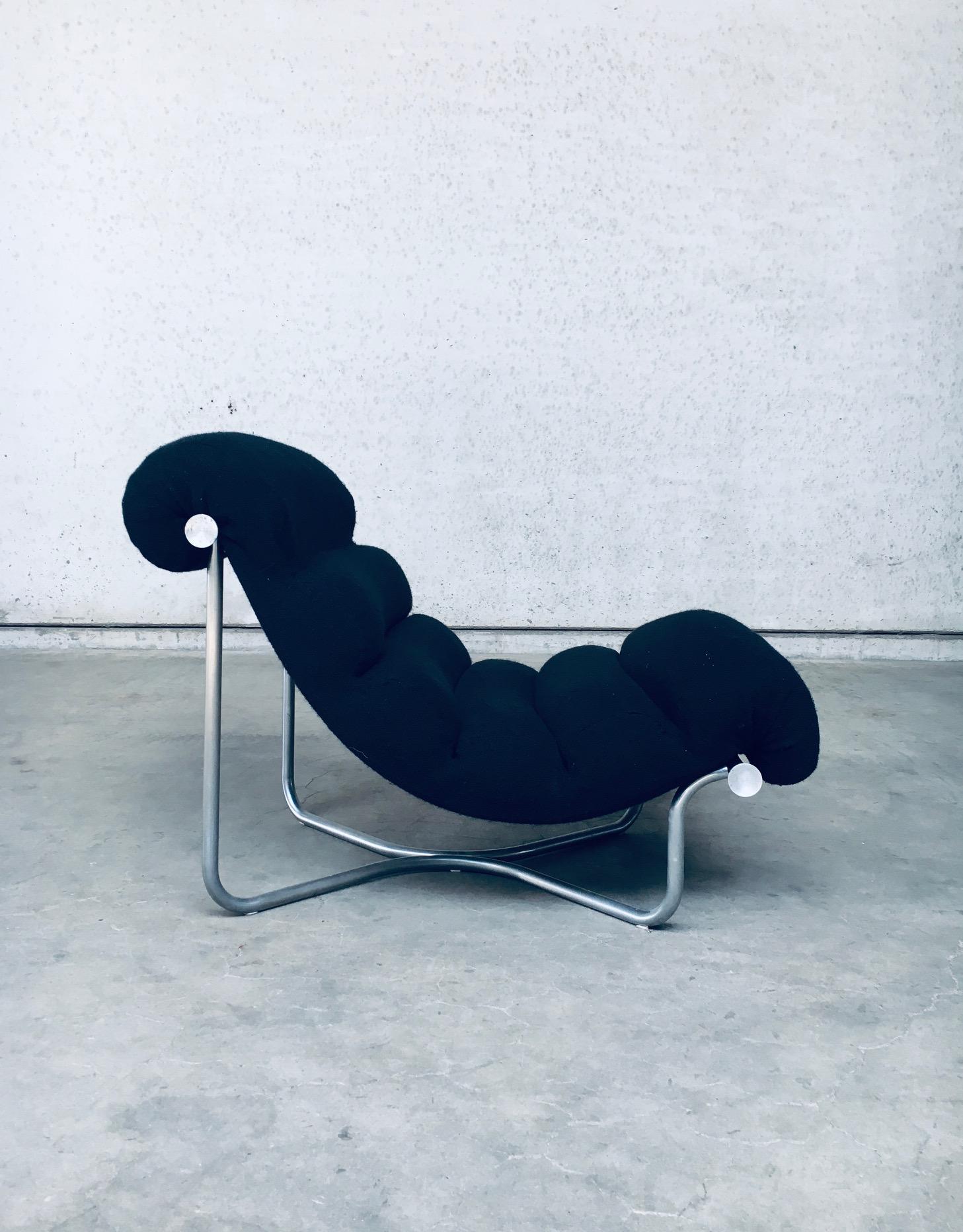 GLASGOW Lounge Chair & Ottoman by Georges Van Rijck for Beaufort, Belgium 1960's 2