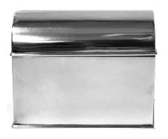 Glasgow Sterling Silver Large Casket Box, 1902