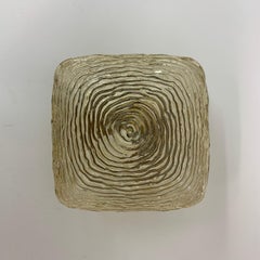 Glashutte Limburg Glass Ceiling / Wall Lamp, 1970’s