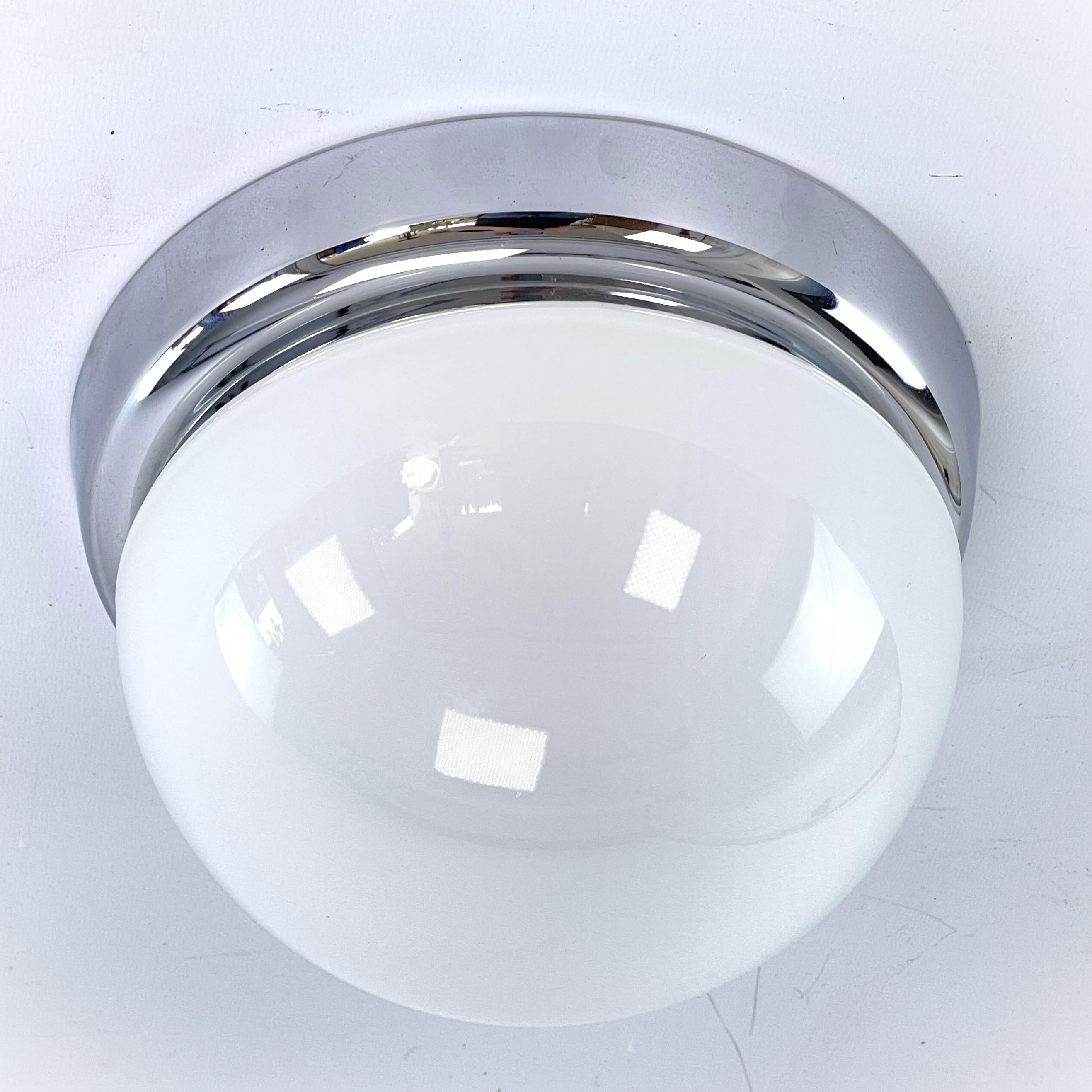 Glashütte Limburg Lampe Deckenleuchte Plafoniere, Deutschland, 1970er Jahre (Moderne der Mitte des Jahrhunderts) im Angebot