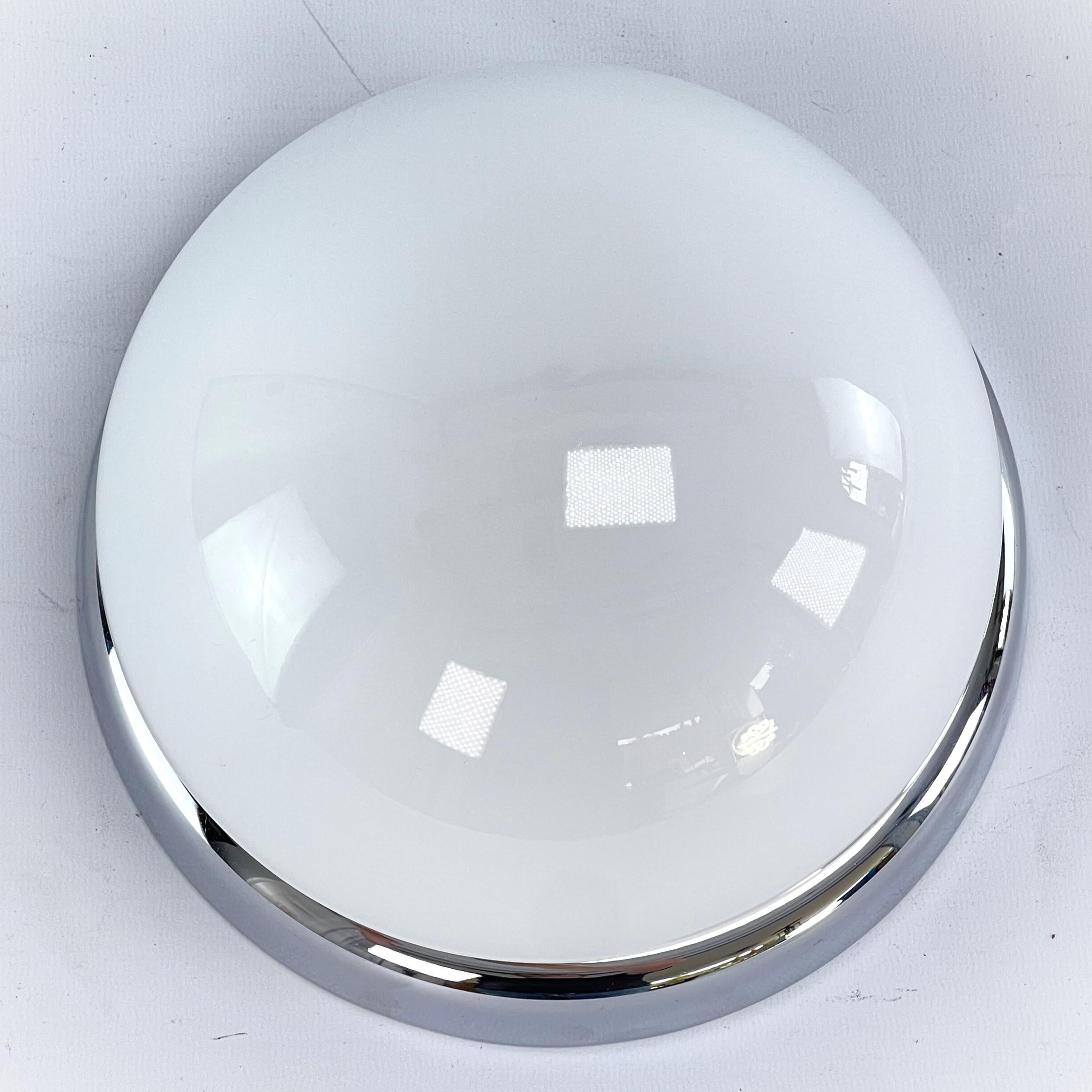 Glashütte Limburg Lampe Deckenleuchte Plafoniere, Deutschland, 1970er Jahre (Ende des 20. Jahrhunderts) im Angebot