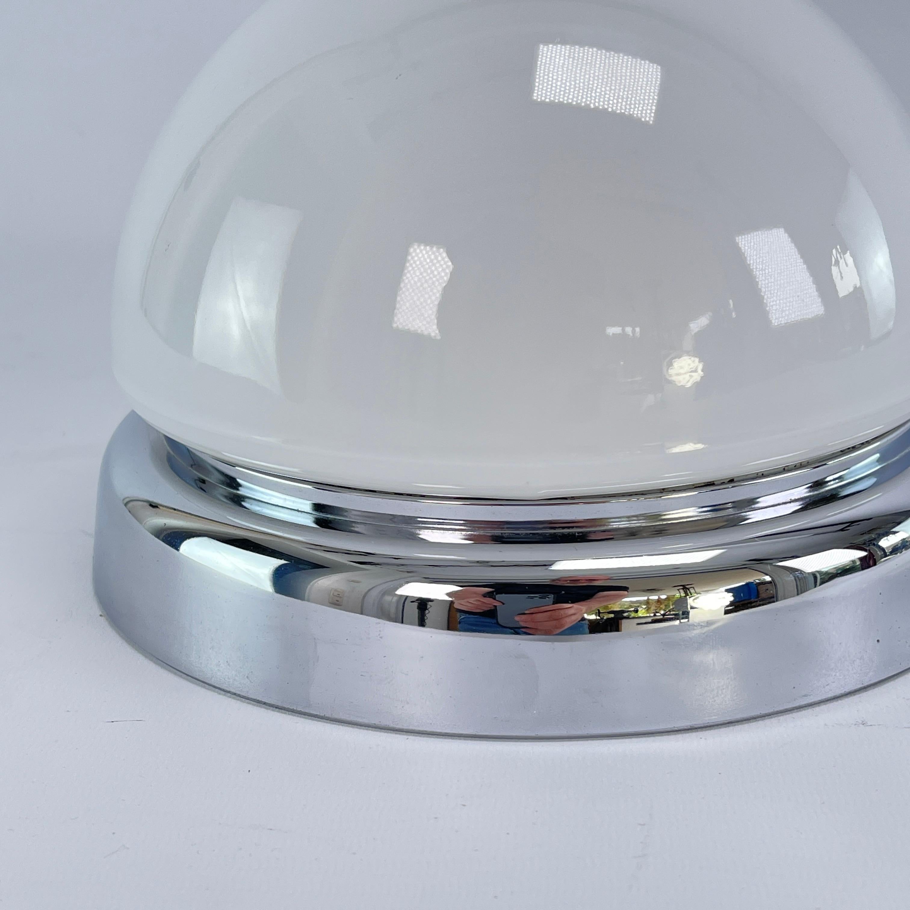 Glashütte Limburg Lampe Deckenleuchte Plafoniere, Deutschland, 1970er Jahre im Angebot 1