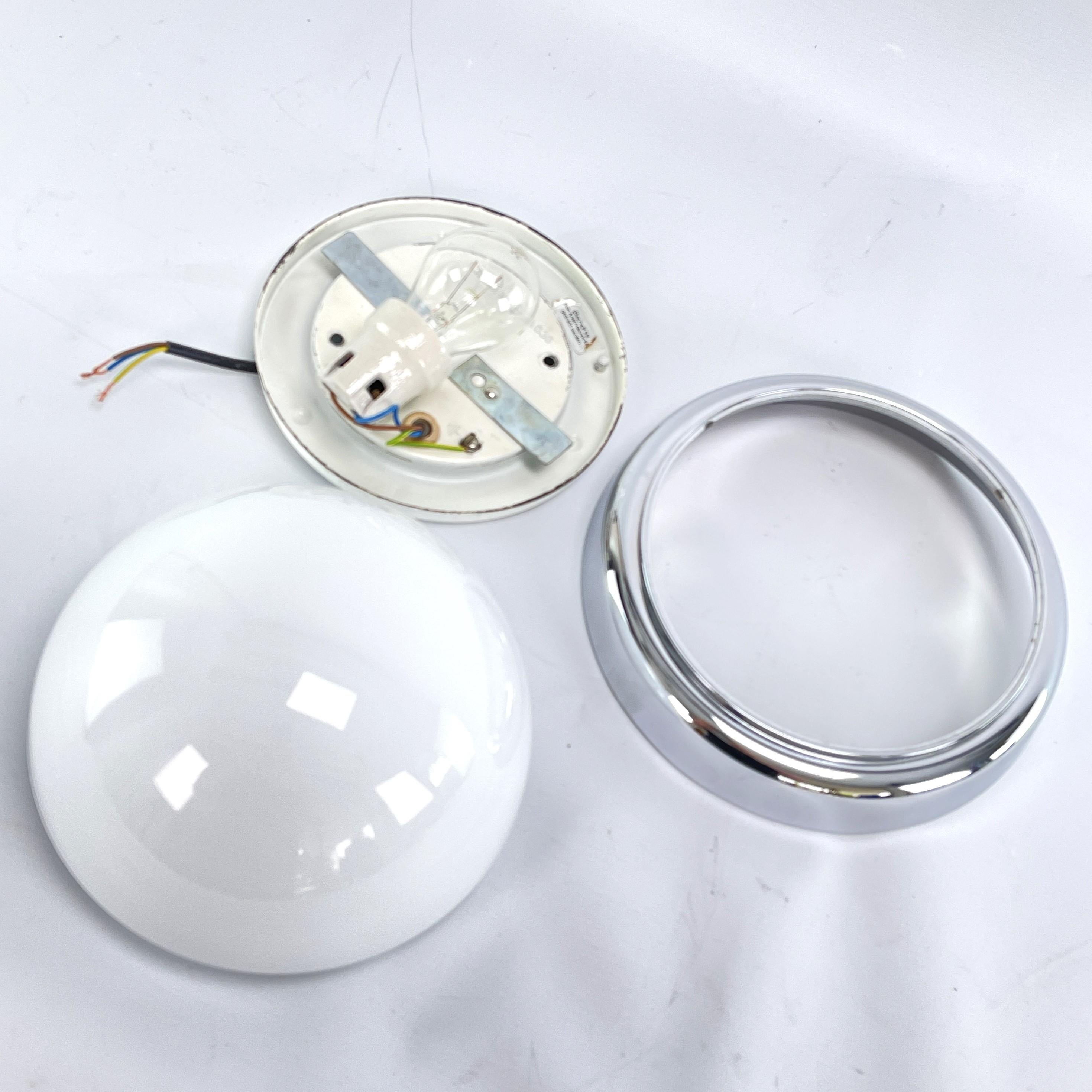 Glashütte Limburg Lampe Deckenleuchte Plafoniere, Deutschland, 1970er Jahre im Angebot 2