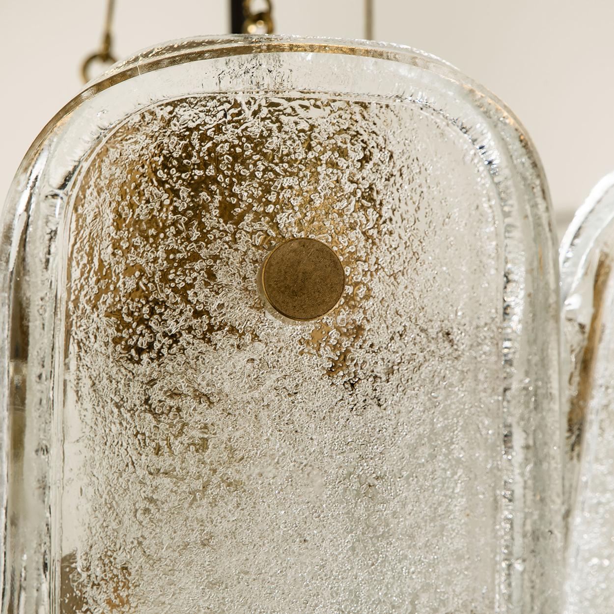 Lampada a sospensione Glashütte Limburg, 1979 in vendita 10