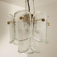 Glashütte Limburg Pendant Lamp, 1979