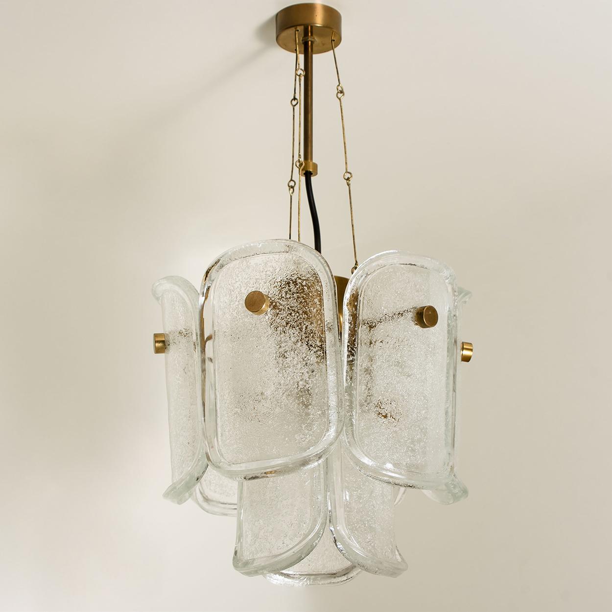 Mid-Century Modern Glashütte Limburg Pendant Lamp, 1979 For Sale