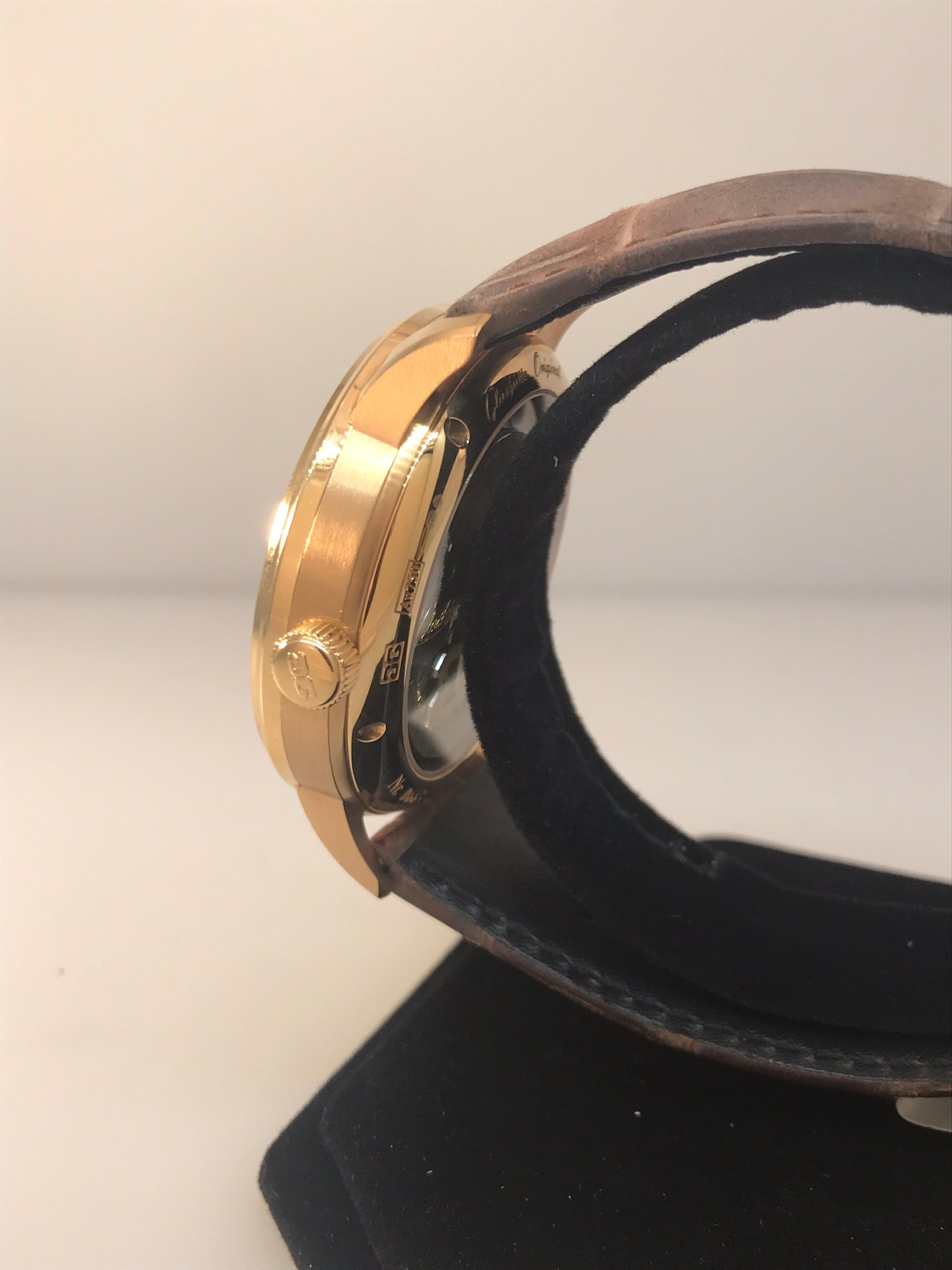Glashutte Original PanoMaticInverse Rose Gold Automatic Watch 19102010530 For Sale 2