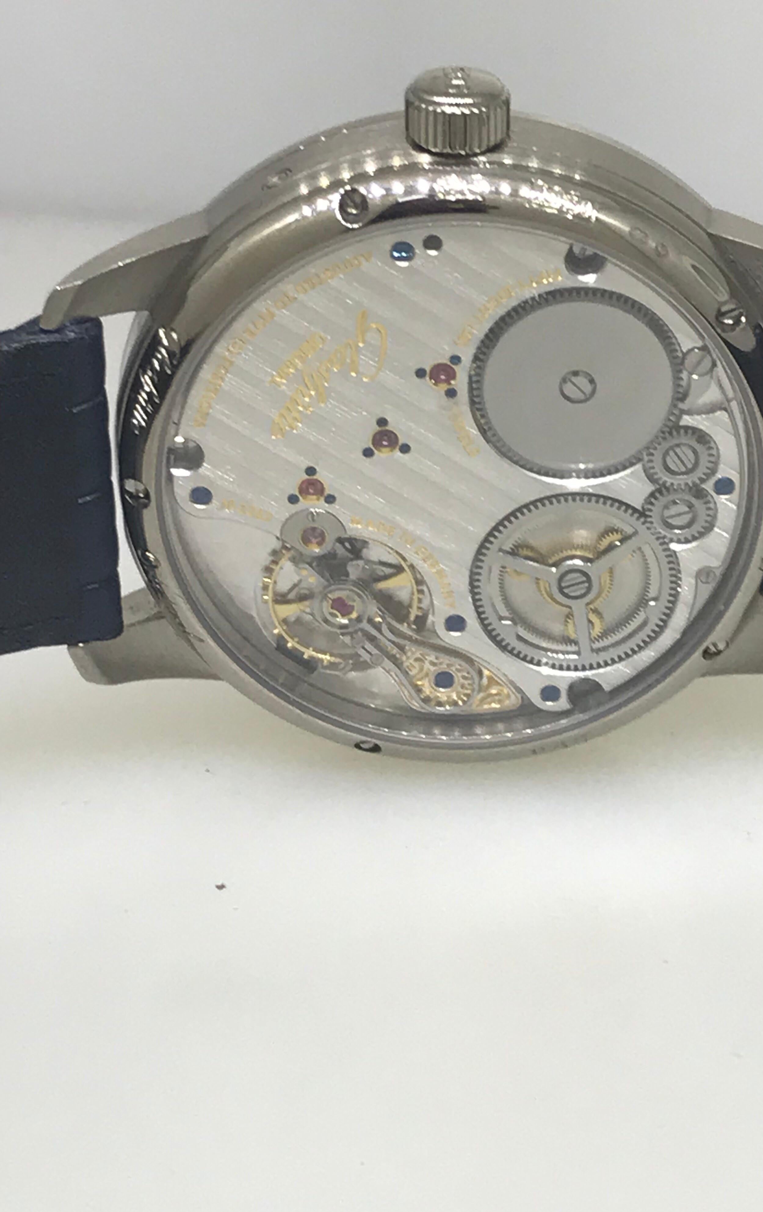Glashutte Original Senator Chronometer Men's Watch 1-58-01-05-34-30 For Sale 6