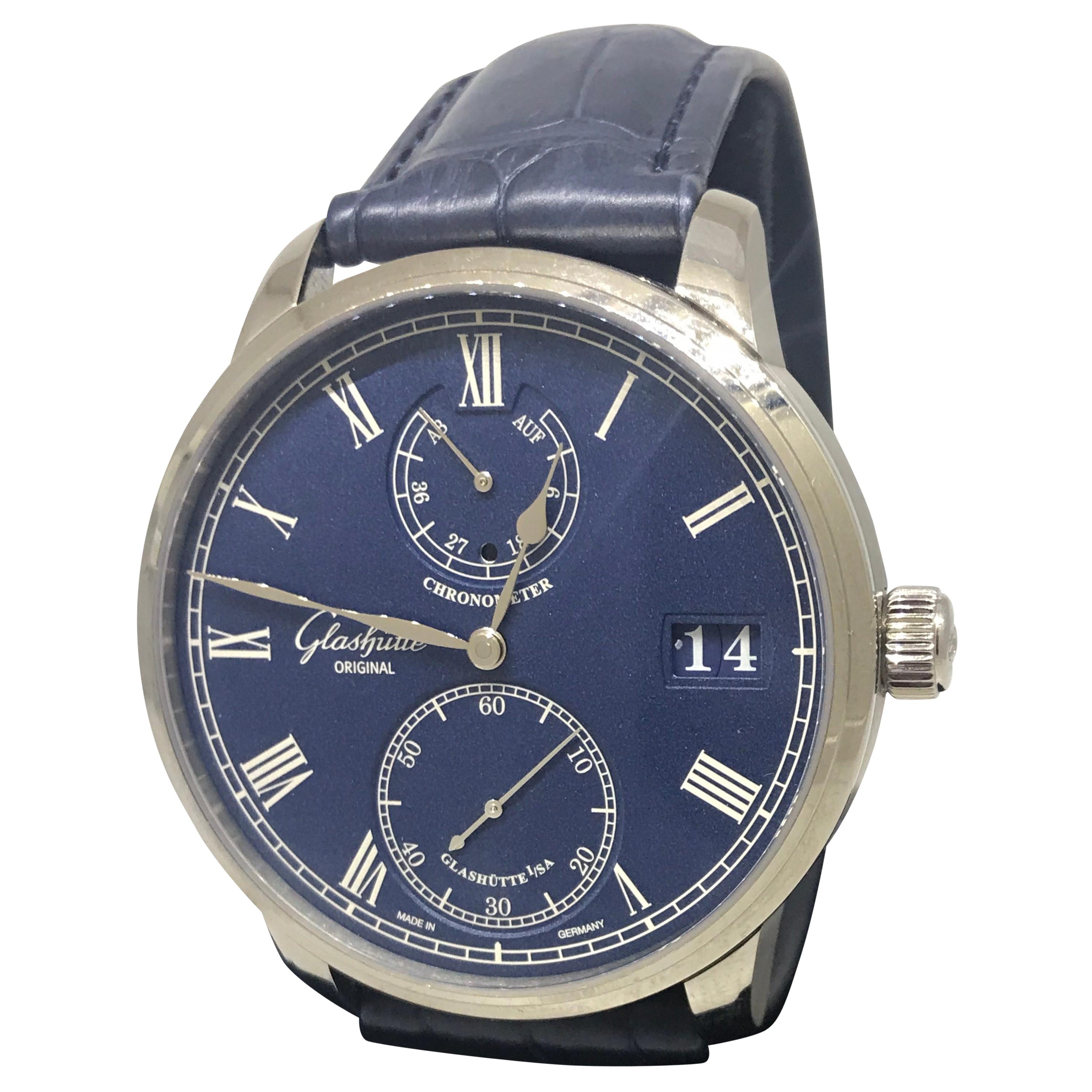 Glashutte Original Senator Chronometer Men's Watch 1-58-01-05-34-30 For Sale