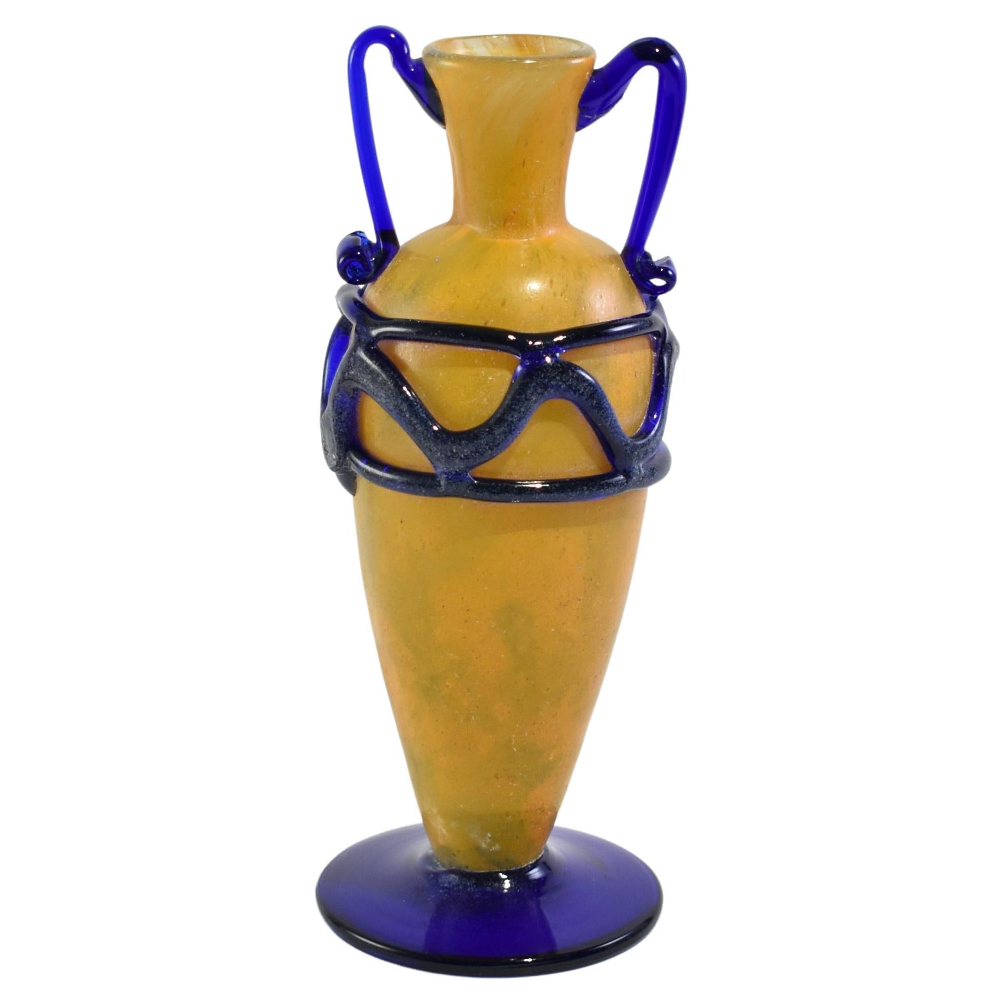 Amphora Campina Large Vase with Maidens For Sale at 1stDibs