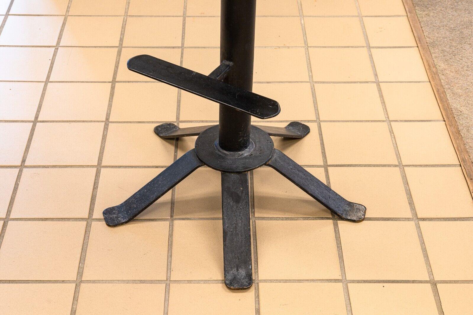 Glass and Black Metal Chair by Artist Drew Smith Signed and Dated 4