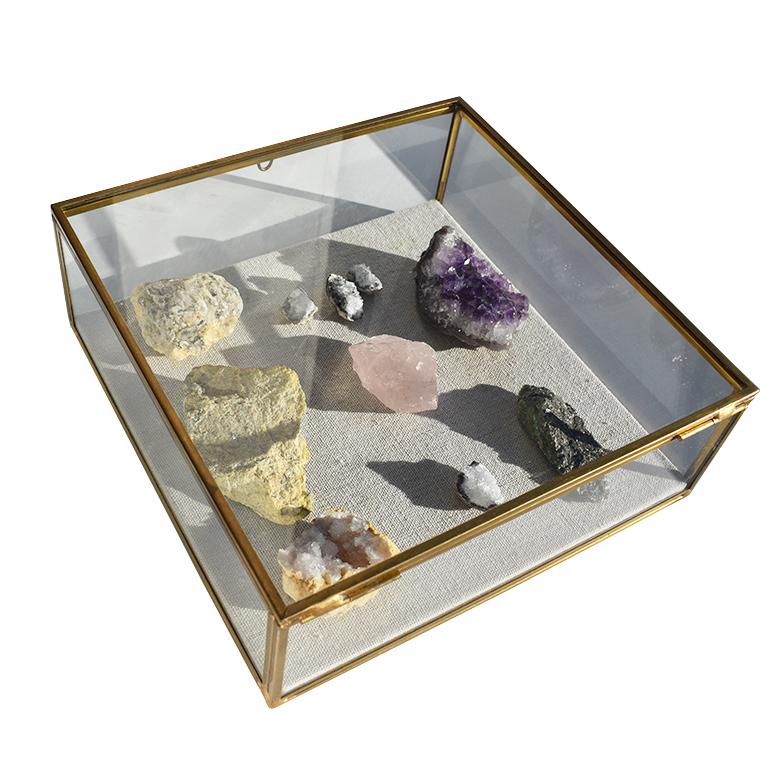gemstone shadow box