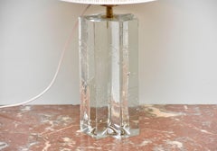 Mid-century glass and brass table lamp 'Arkipelago' by Timo Sarpaneva, Finland