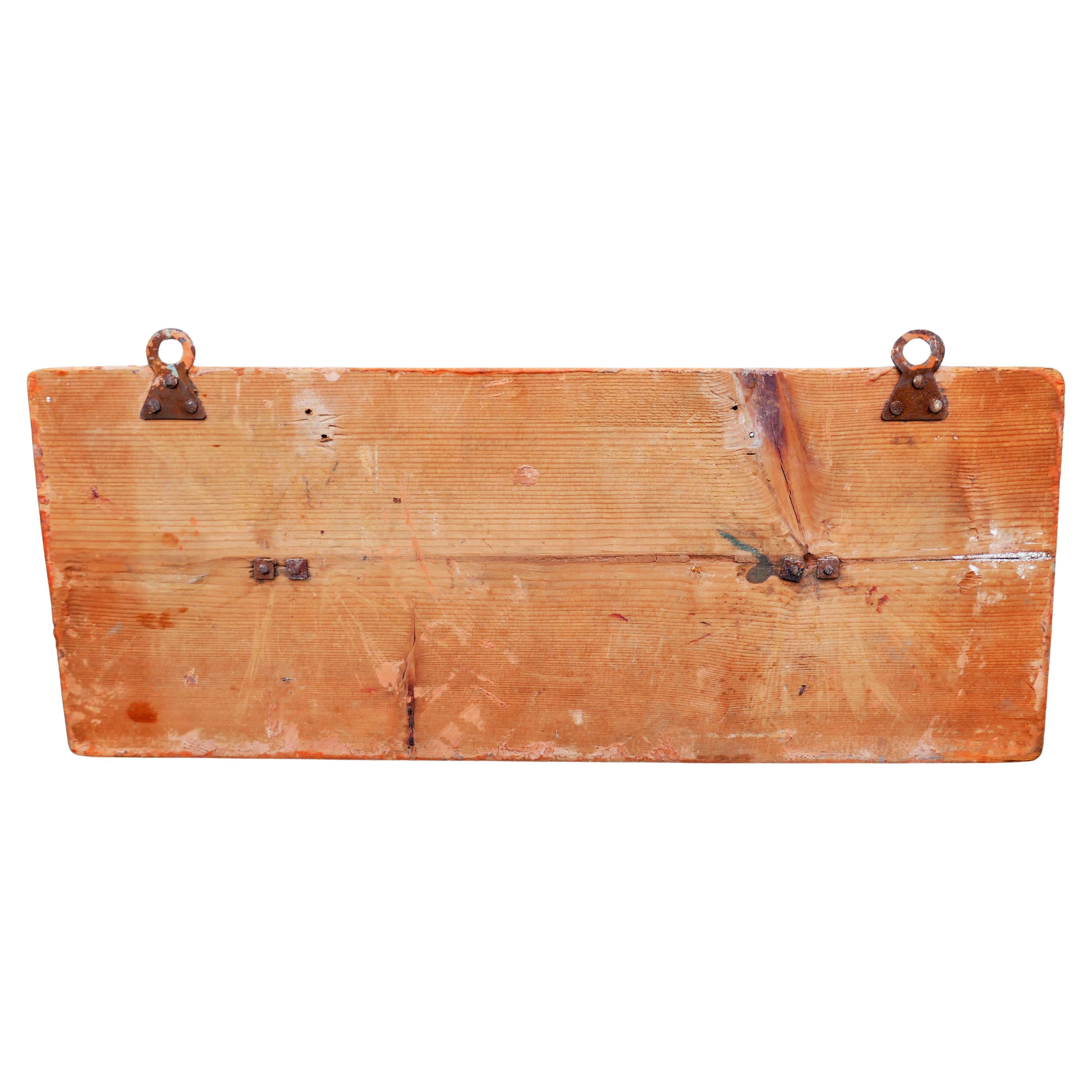 Brass Glass and brass wall coat rack For Sale