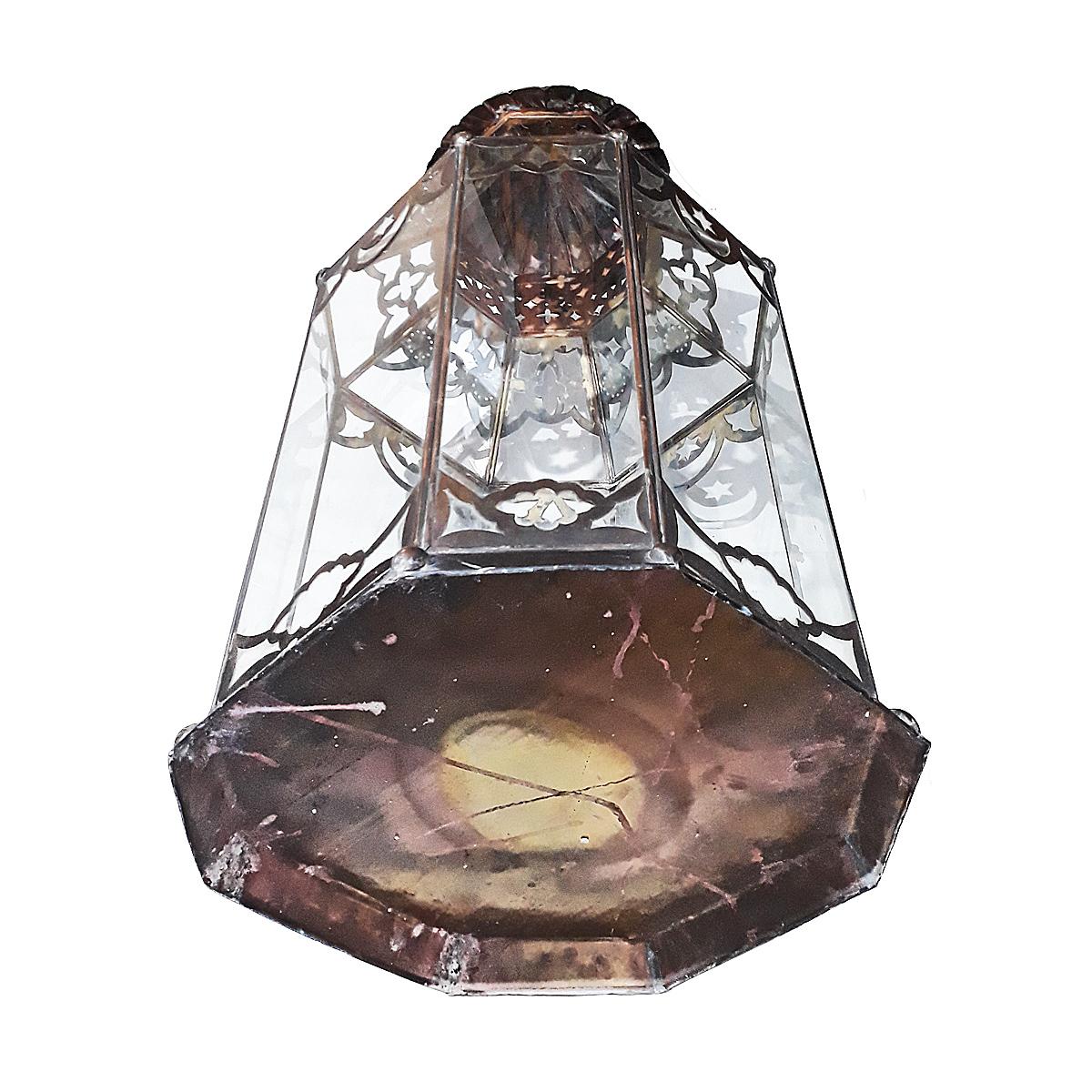 Glass and Metal Turkish Lantern 3