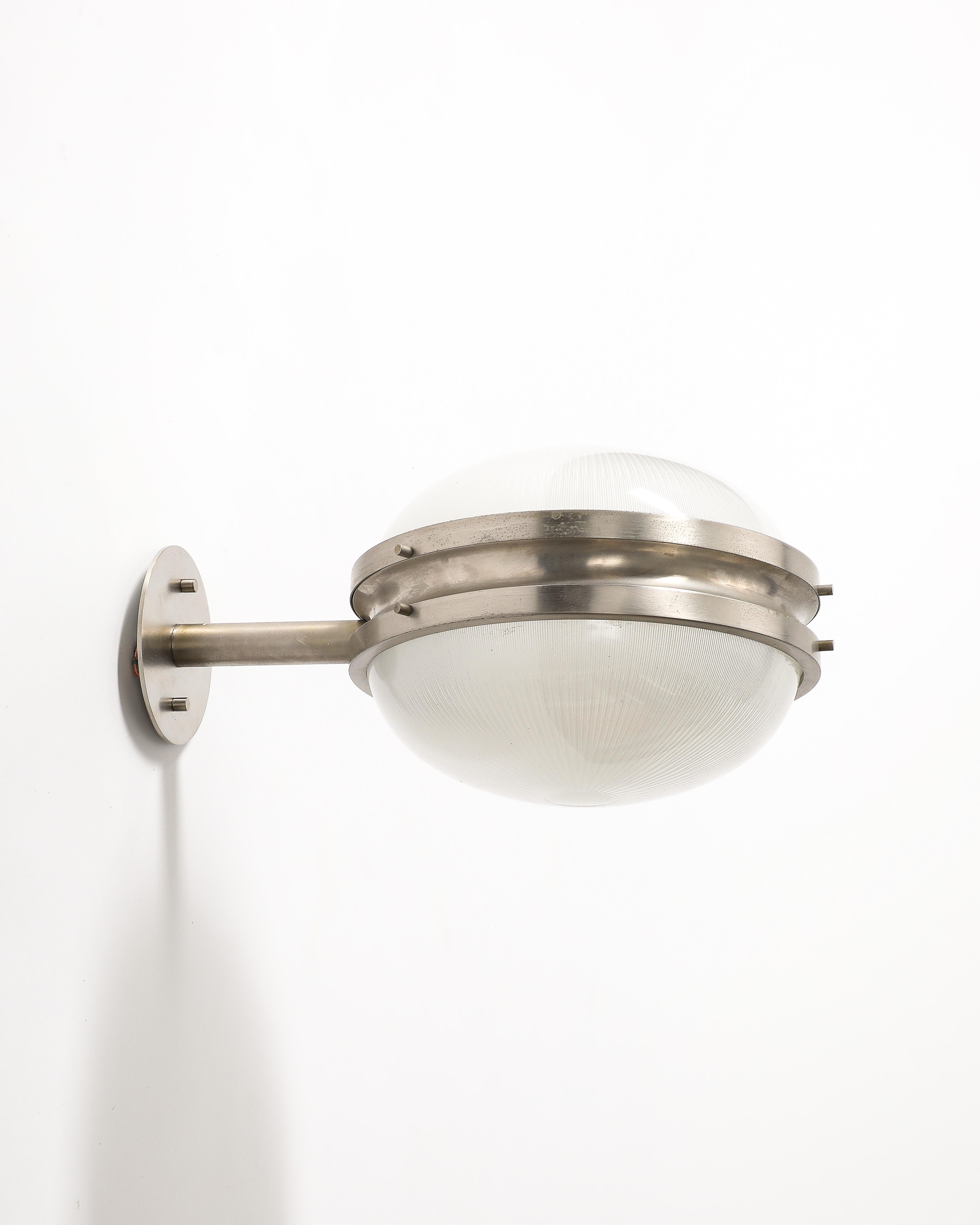 Glass and Chromed Steel 