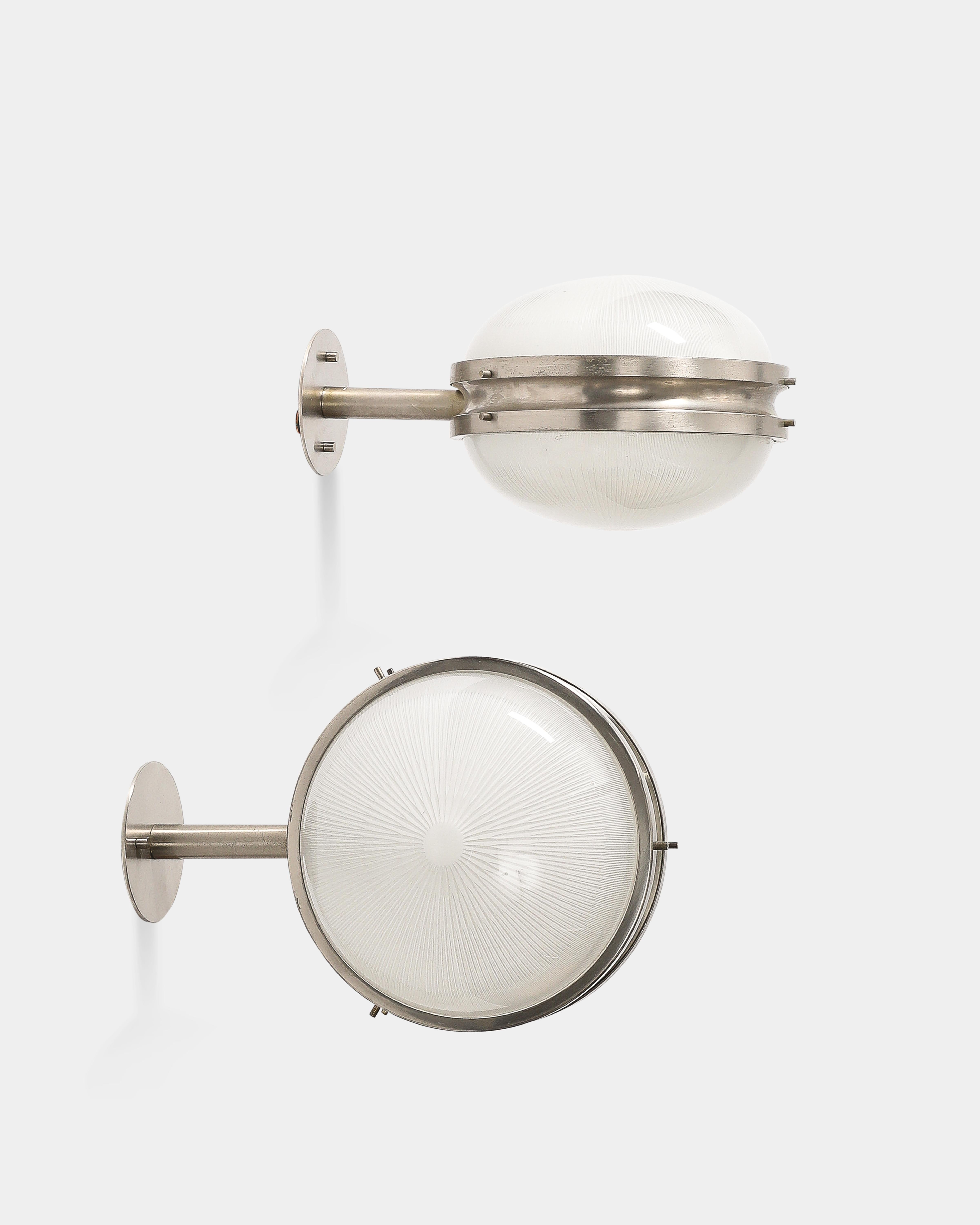 Glass and Chromed Steel 