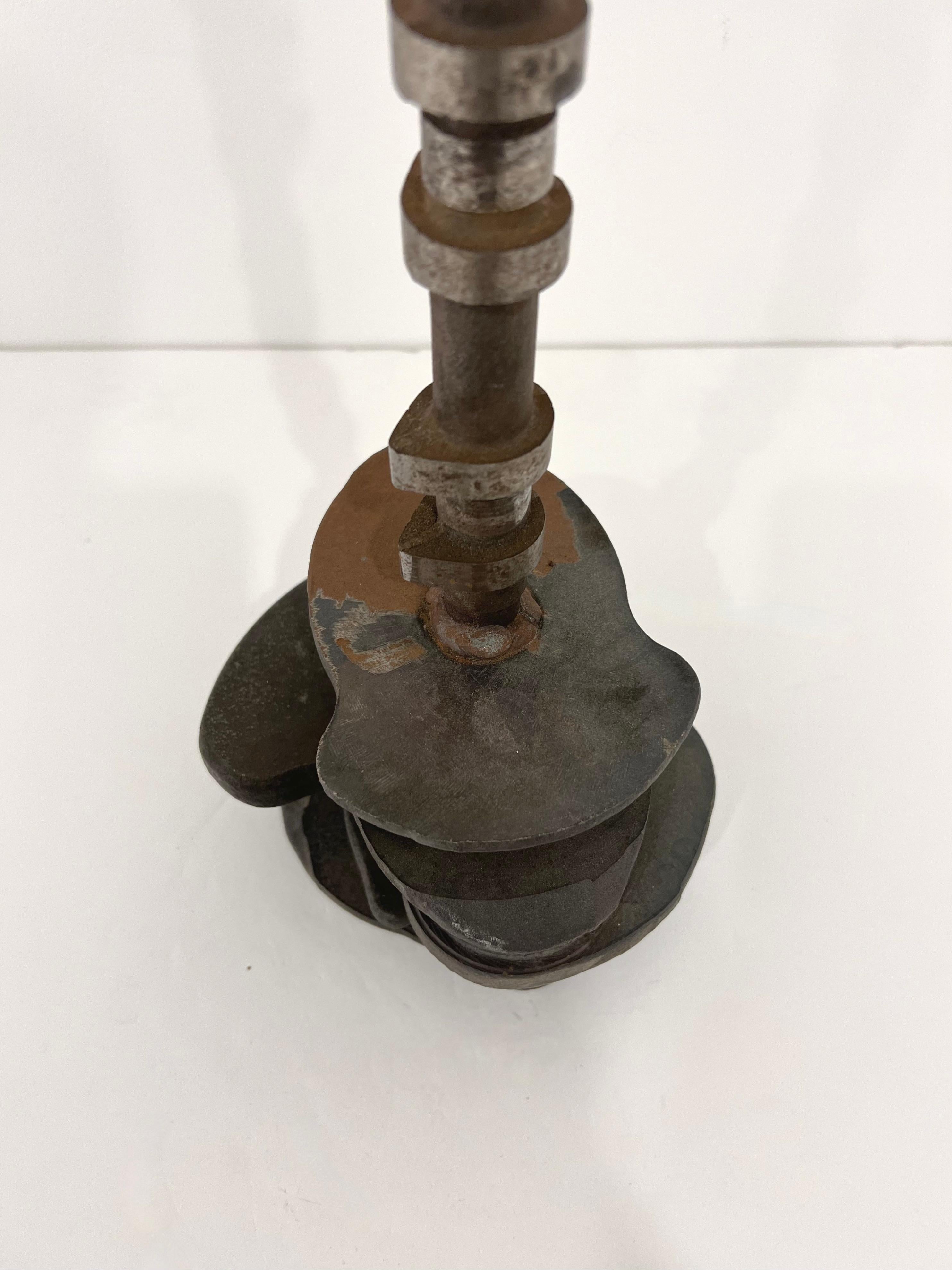 Scultura Magiscopio in vetro e ferro di Feliciano Béjar in vendita 3