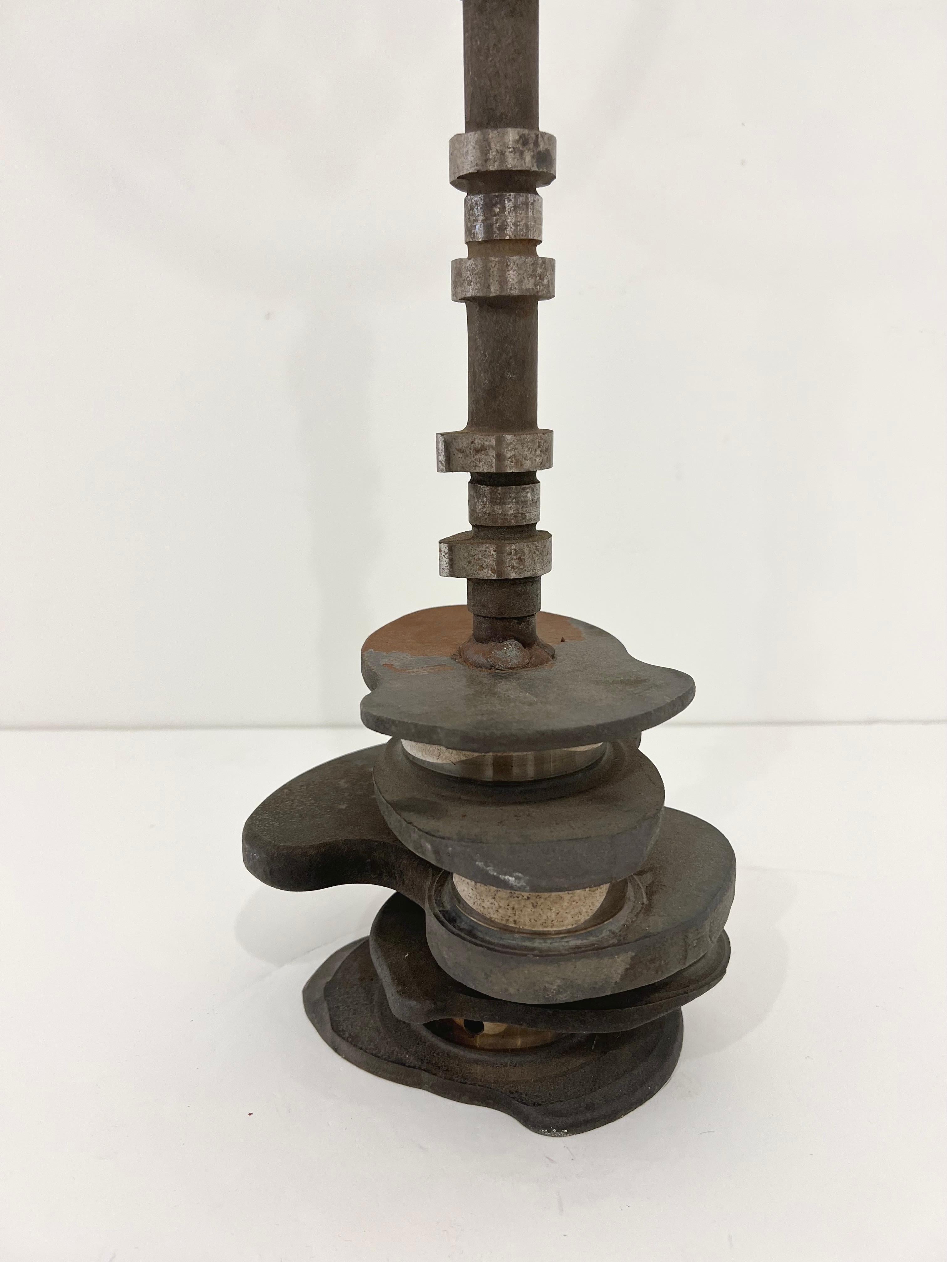 Scultura Magiscopio in vetro e ferro di Feliciano Béjar In condizioni buone in vendita a New York, NY