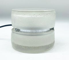 Glass and Metal 1970s Jo-Jo Table Lamp by E. Gentili Tedeschi for Fontana Arte