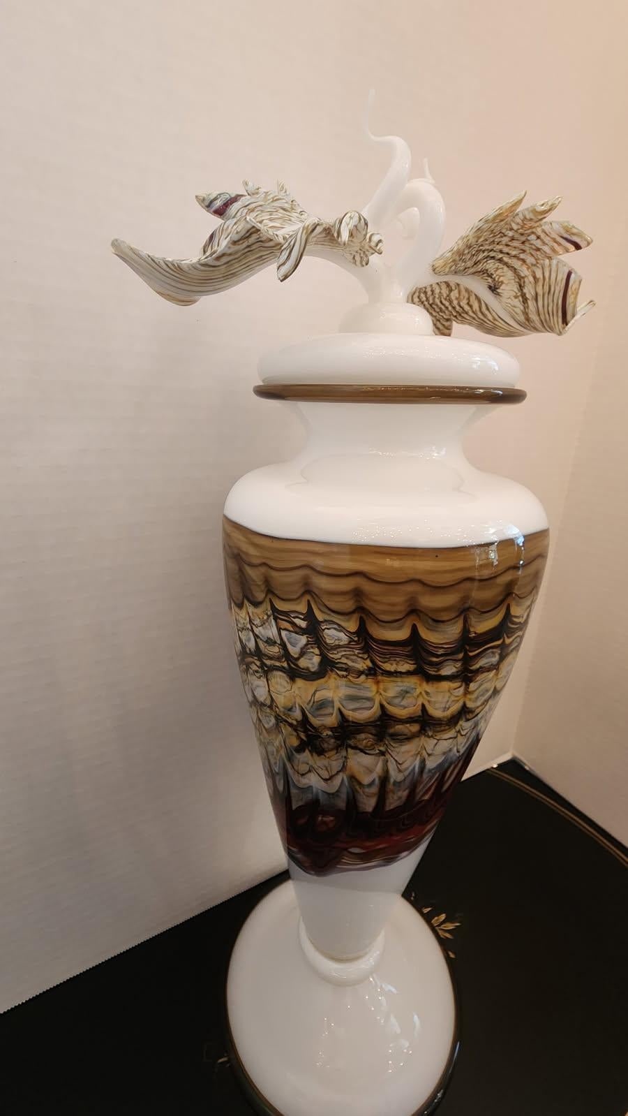 Vetro artistico Urna crematoria in vetro artistico in vendita