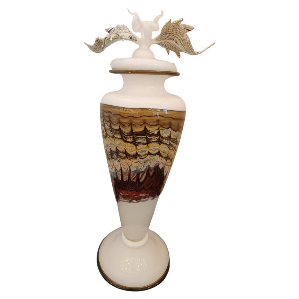 Urna crematoria in vetro artistico in vendita