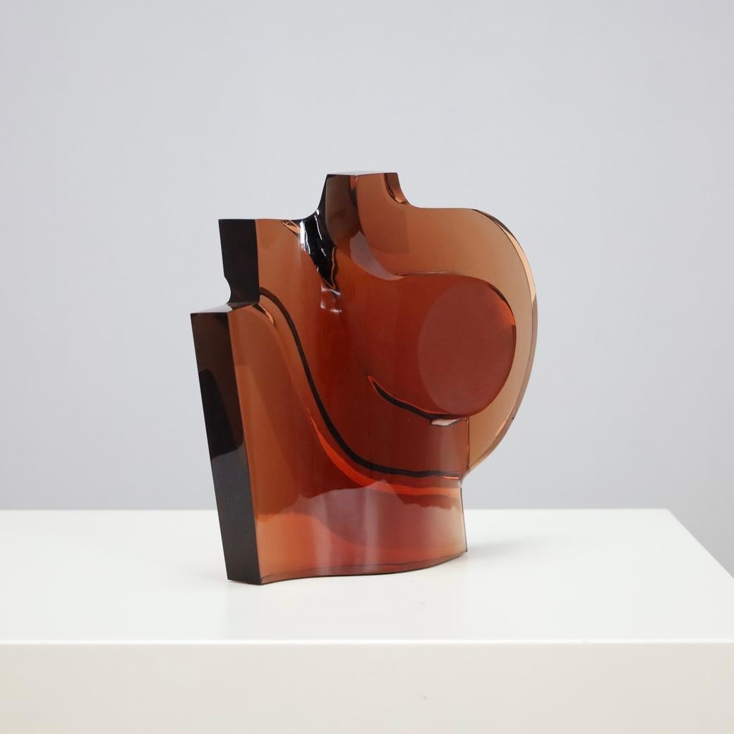 Ceco Oggetto d'arte in vetro - Attribuito a Pavel Havelka in vendita