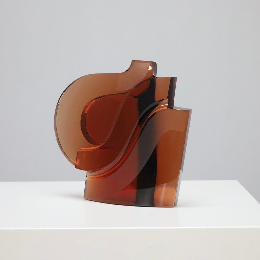 Fine XX secolo Oggetto d'arte in vetro - Attribuito a Pavel Havelka in vendita