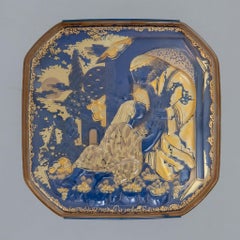 Glaskunst Wandhalterung Gleichnis vom verlorenen Sohn von  Björn Wiinblad, Rosenthal